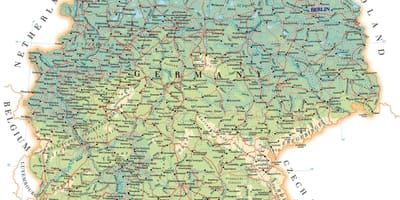Меченые карты Германии