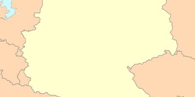 Карта Германии бланк